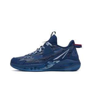Peak Lightning 9 Men's Low Basketball Shoes - Photo blue