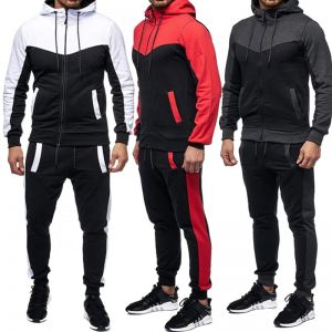 Peak Men Hoodie Set/Sports Wear Gym Clothing 