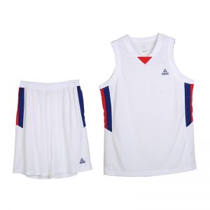 Peak Mens Basketball Short Suit (F702211) - White