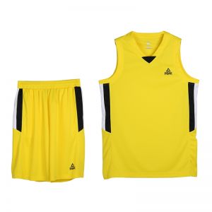 Peak Mens Basketball Short Suit (F702211) - Yellow