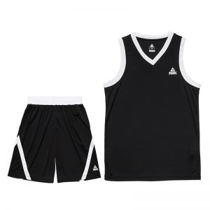 Peak Mens Basketball Short Suit - Black