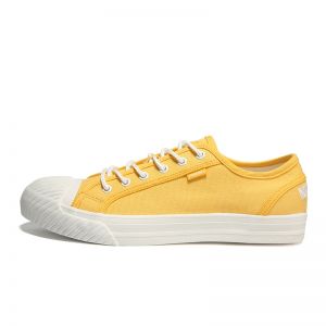 Peak TAICHI Macaron Couples Vulcanized Sport Canvas Shoes - Yellow