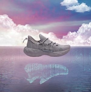 Nick Young x Peak Taichi Cloud Men's Breathable Running Shoes - Martin Gray