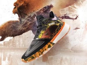 Godzilla x Peak Andrew Wiggins Triangle “King Kong” Men's High Basketball Shoes