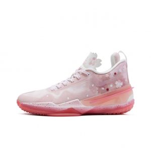 Peak × Taichi Flash 3 “Oj•Mayo” Actual Basketball Shoes - Cherry blossoms
