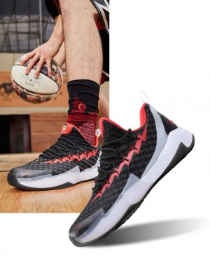 Peak Louis Williams Lightning 2019 Men's Basketball Shoes - Black/Red