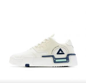 Peak Ling Yue（凌跃）Ace Casual Skate Shoes - Canvas white