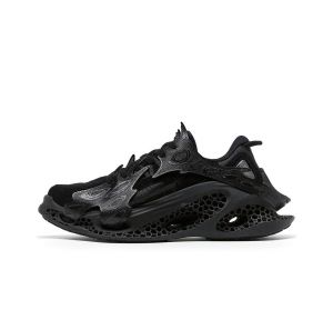 Peak FF3.0 3D Printing Trendy Sneakers - Black Saigao