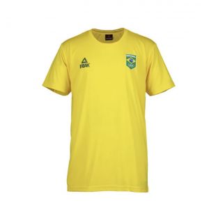 Brazil National Team x PEAK Quick dry T-shirt - Yellow