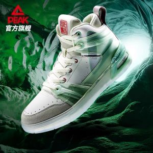 Peak TAICHI Shaft 910 Men’s Basketball Cultural Shoes - Stone Jade