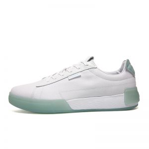 Peak TAICHI 仲夏 Mens Trend Canvas Shoes - White/Green