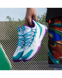 Peak Lightning 2019 Louis Williams Men's Basketball Shoes - Green/White/Purple
