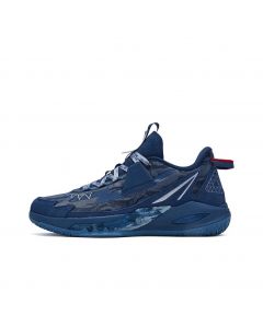 Peak Lightning 9 Men's Low Basketball Shoes - Photo blue