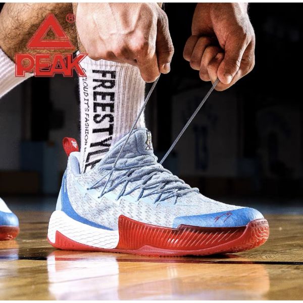 liefdadigheid binnen Zeldzaamheid Peak Lightning 2019 Louis Williams Men's Basketball Shoes - Blue