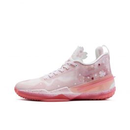 Peak × Taichi Flash 3 “Oj•Mayo” Actual Basketball Shoes - Cherry blossoms