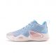 Peak Surging Technology Triangle 2.0 Men's High Basketball Shoes - Pink Blue