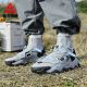 Peak TAICHI Journey（征途）2.0 Super Men’s High Outdoor Shoes - Gray