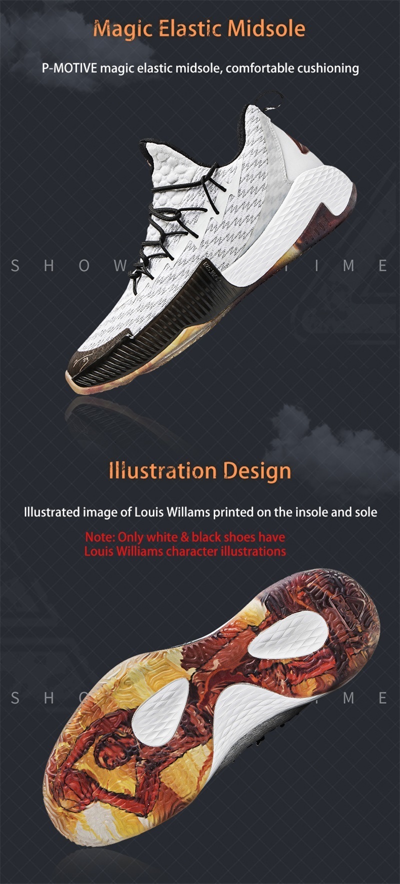 Peak Louis Williams 2019 Flash Special Men's Basketball Shoes - White