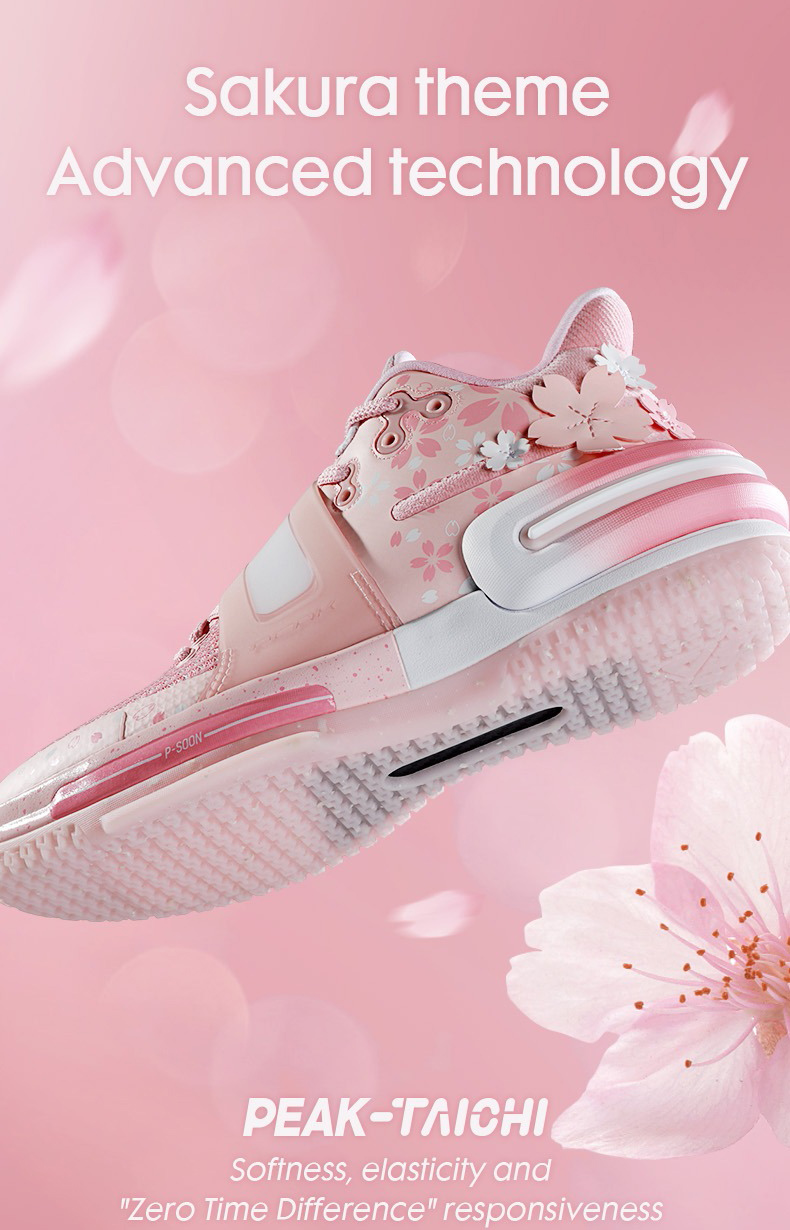 Zapatillas de baloncesto PEAK - Lou Williams 3 Cherry Blossom