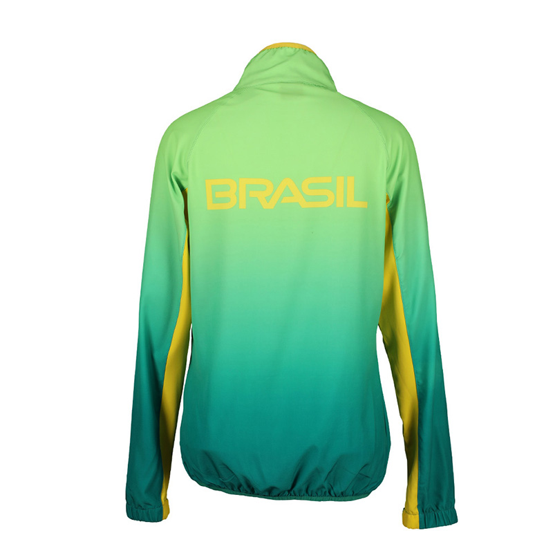 Peak Brazil team Waterproof Sport Track Jacket